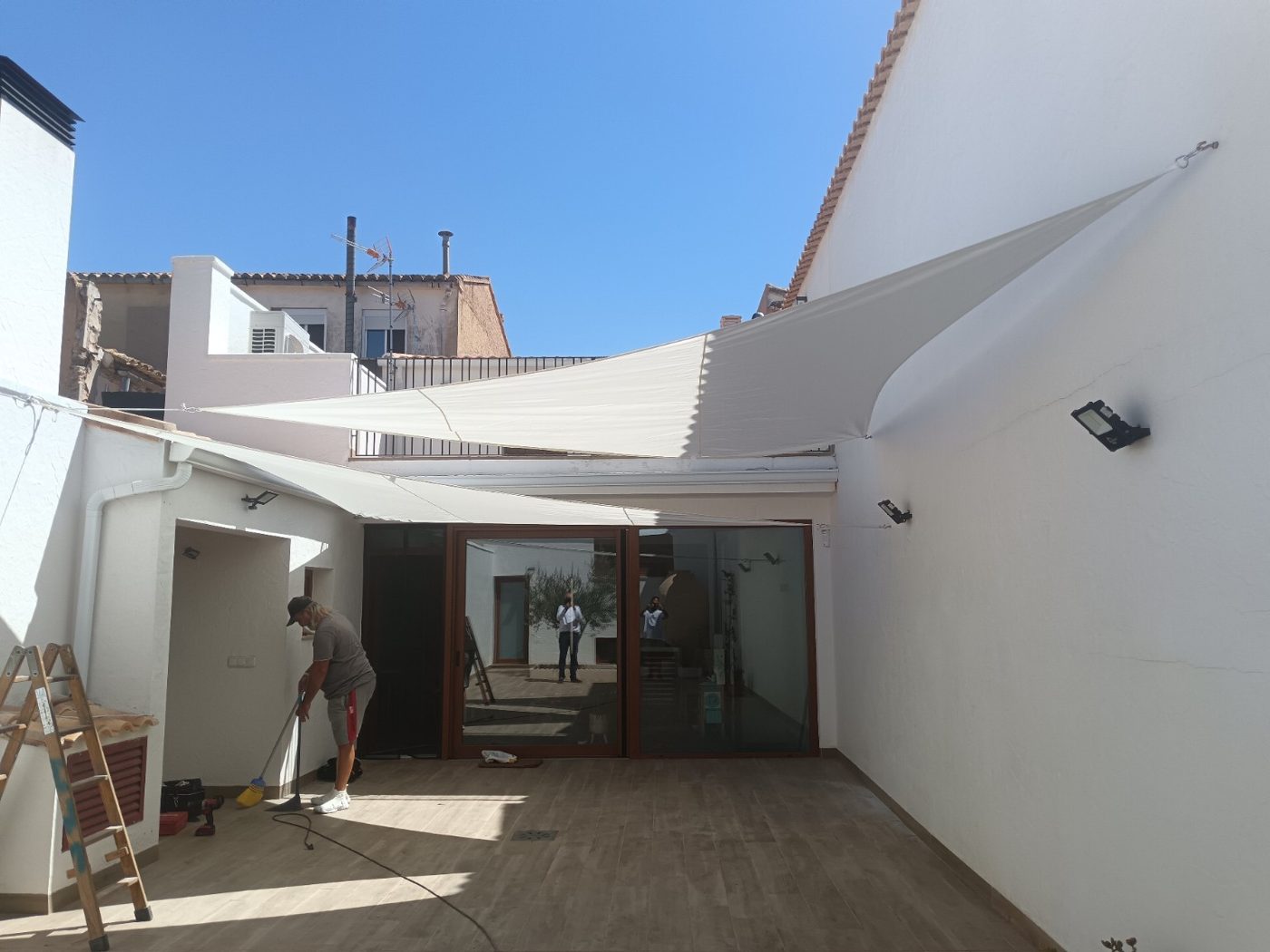 Cubierta para patio